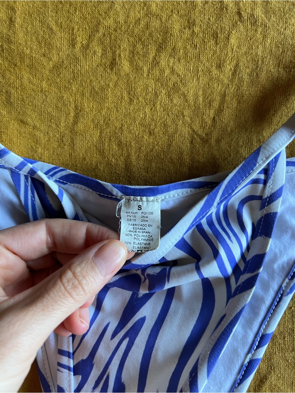 Paloma wool Blue Swirl String Bikini Set - Picture 3 of 8